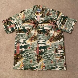 Vintage RJC Hawaiian Hawaii Shirt Large